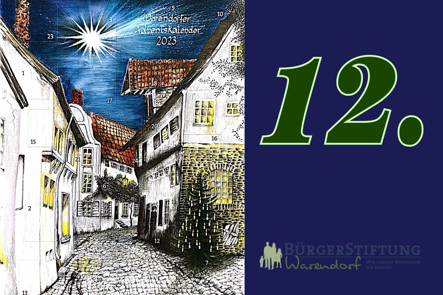 Adventskalender,Bürgerstiftung,Gewinne,Gewinnzahlen,Warendorf