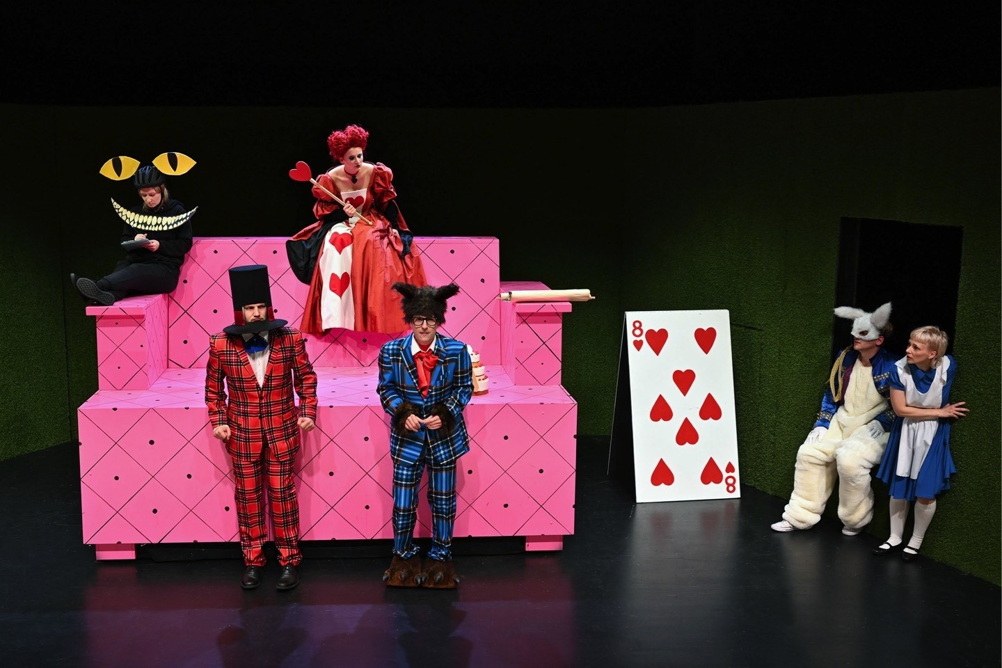 Alice im Wunderland,Theater am Wall,fantasievoll,Kindertheater,Familie,