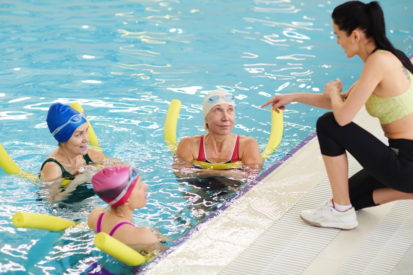 Aquafitness,Stadtwerke Warendorf,Warendorf,Freibad,Bürgerbad Emsinsel,