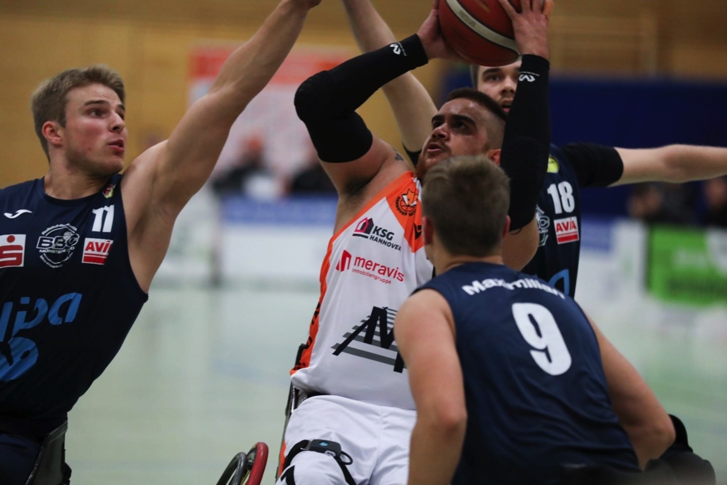 BBC Münsterland,Rollstuhlbasketball,Warendorf,Hannover United,