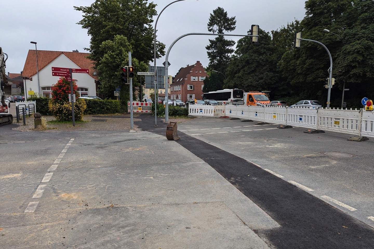 Freckenhorster Straße,Warendorf,Altstadt,Bauarbeiten,Vollsperrung,