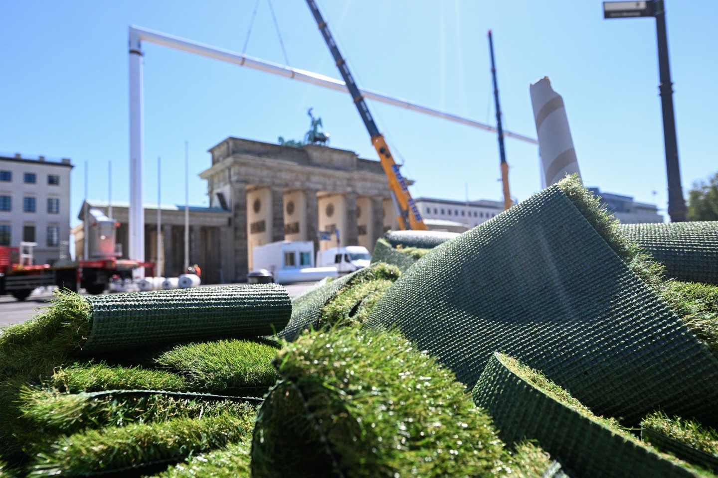 Die Europameisterschaft findet vom 14. Juni bis 14 Juli statt. Auf der Fanmeile wird es dann Public Viewing geben.