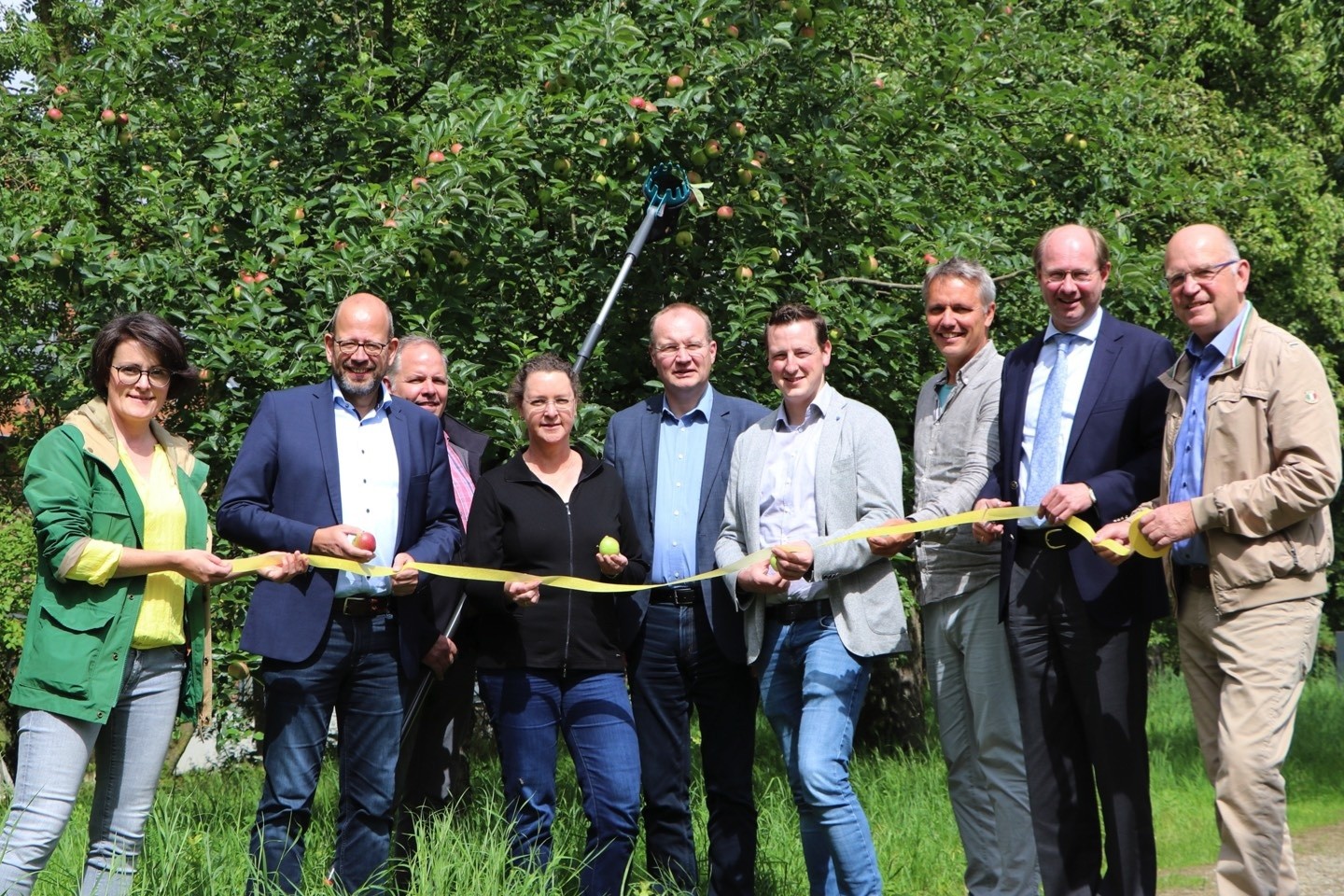 Gelbes Band,Obst,Frücht,Kreis Warendorf,Obstbaum