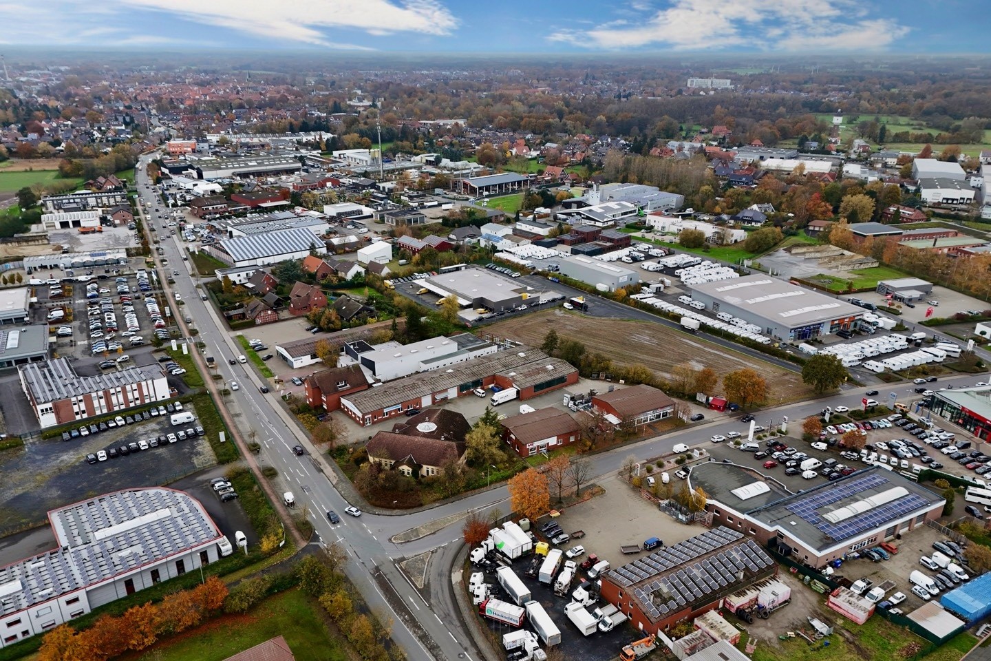 Gewerbegebiet Ost,Gewerbeschau,Warendorf,Autohaius Füchtenkötter,Autohaius Strohbücker,