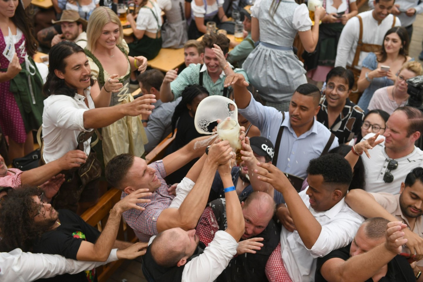 Im vergangenen Jahr zählte die Polizei mehr als 350 Verstöße gegen das Betäubungsmittelgesetz auf dem Oktoberfest.