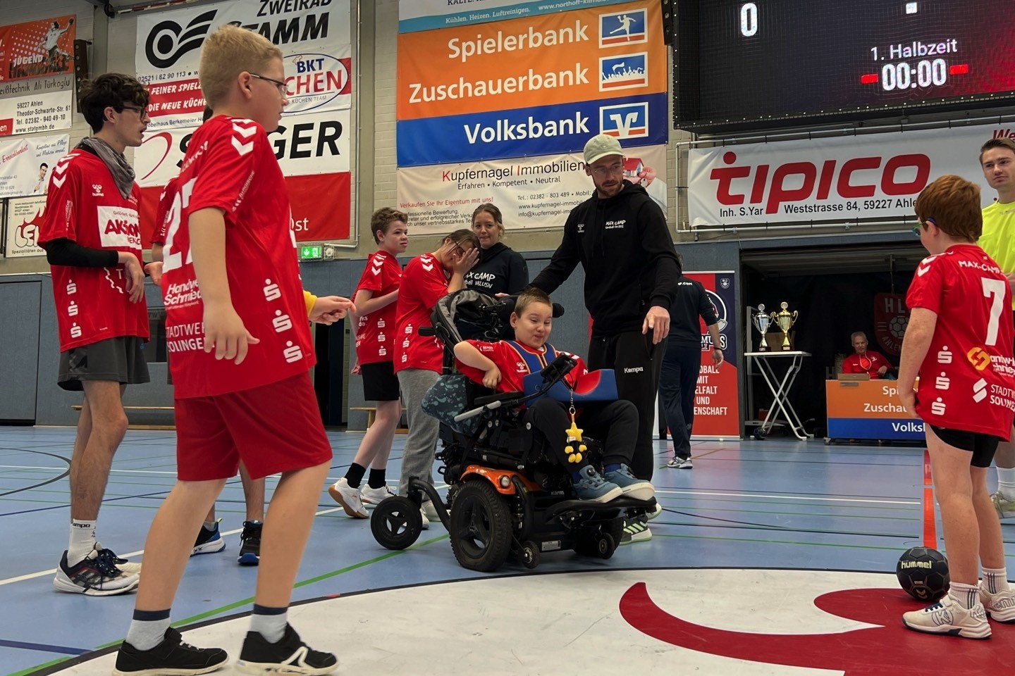 Inklusiv,Handball,Mamutcup,Ahlen,Kreis Warendorf,Freckenhorster Werkstätten,