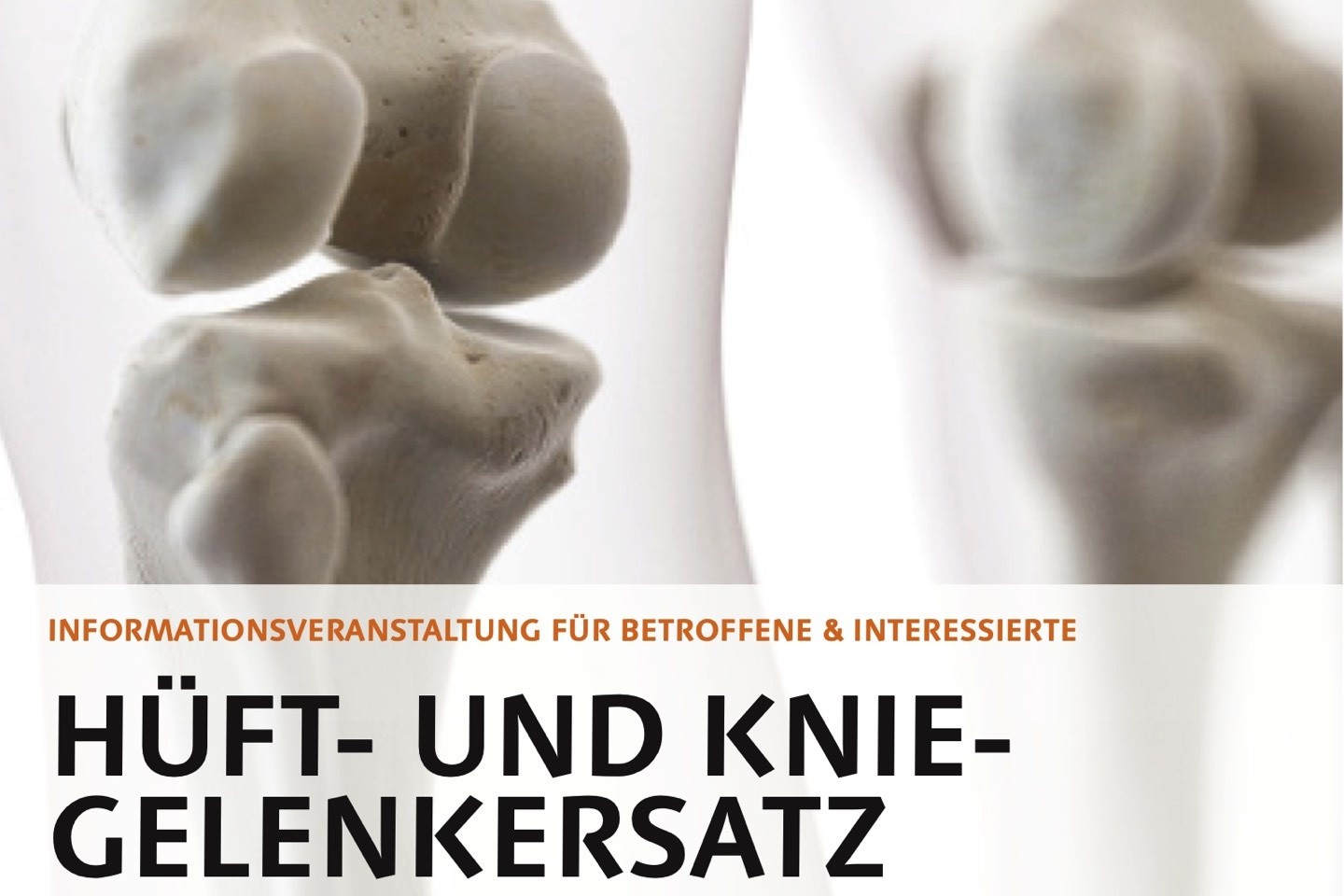 Hüft- und Kniegelenkersatz,Vortrag,Dr. Philipp Ronstedt,Orthopädische Chirurgie,Josephs-Hospital,Warendorf,