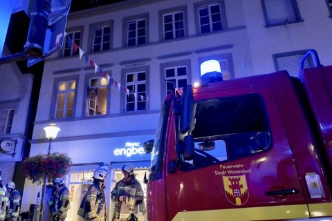 Wohnungsbrand während der Warendorfer Pferdenacht