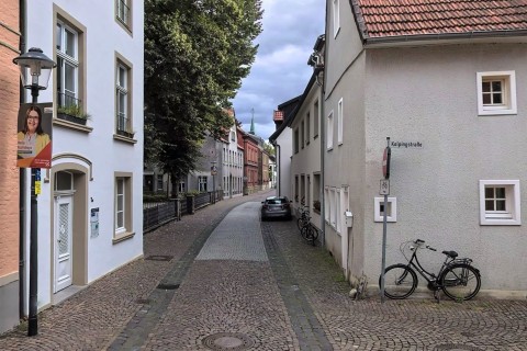 Bauarbeiten in der Klosterstraße