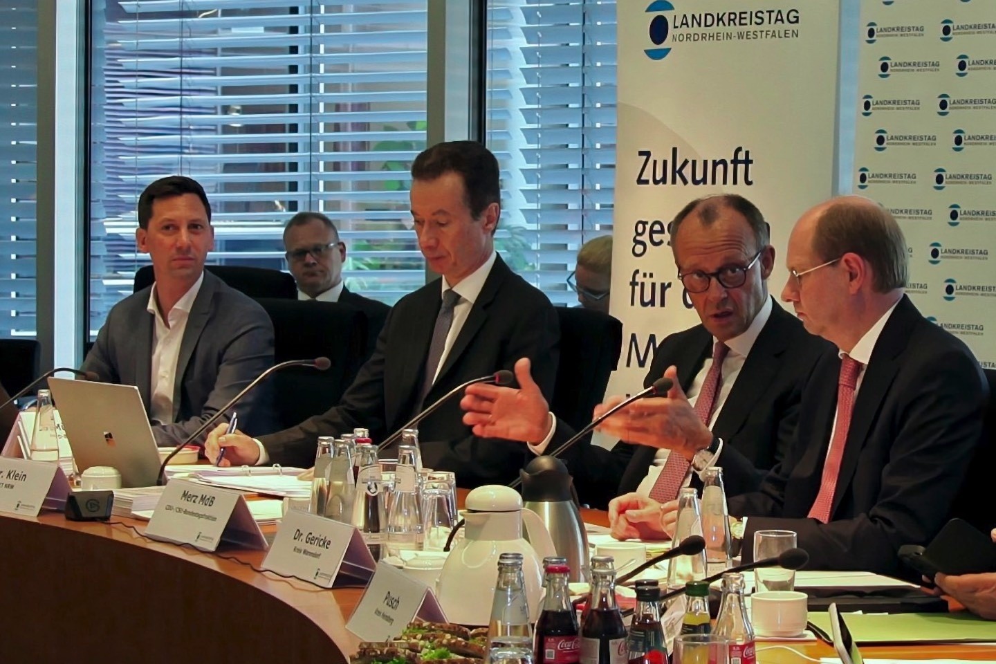 Dr. Olaf Gericke, Landrätekonferenz,Friedrich Merz,Berlin,Bundestag,