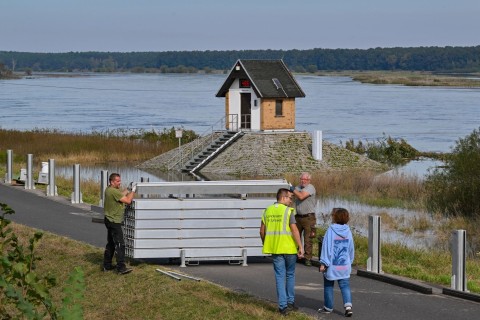 Hochwasser an der Oder: Ratzdorf erreicht Alarmstufe 3