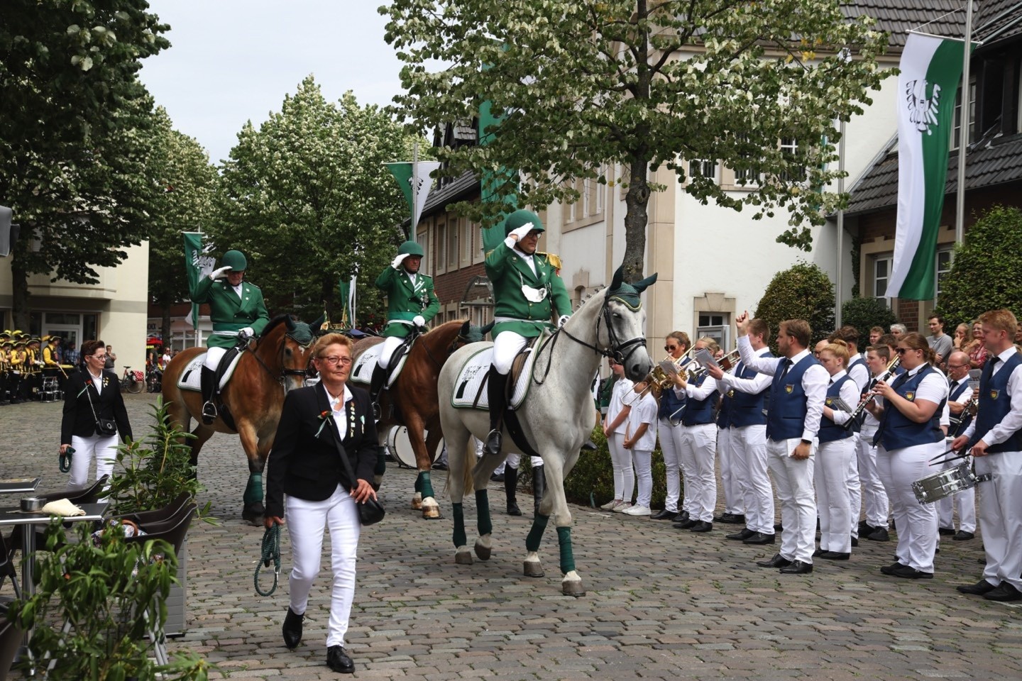 Pferde,Freckenhorst,Brügerschützenverein Freckenhorst,Schützenfest,Umzug,