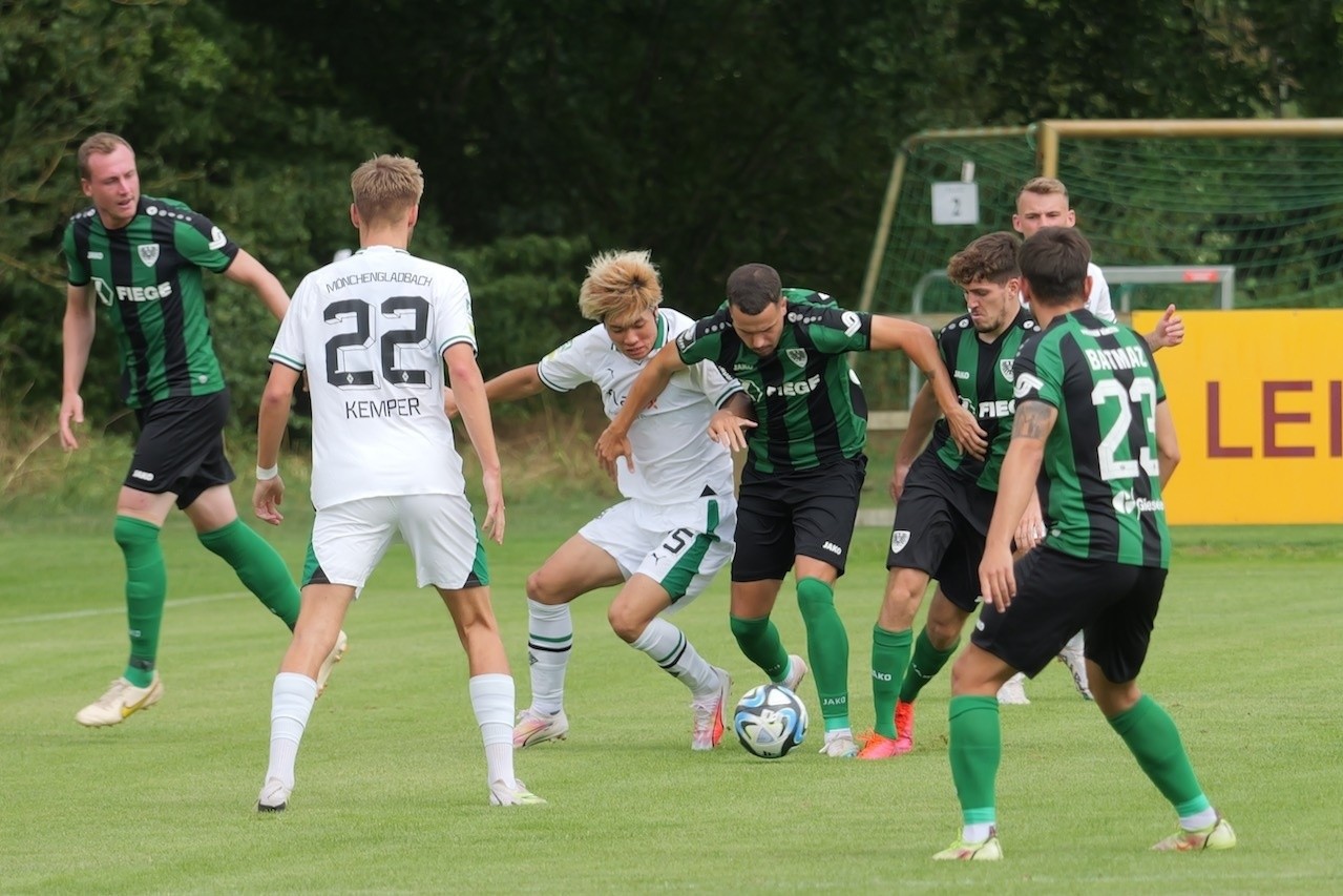 Preußen Münster,Telgte,Borussia Mönchengladbach,Testspiel,Freundschaftsspiel,