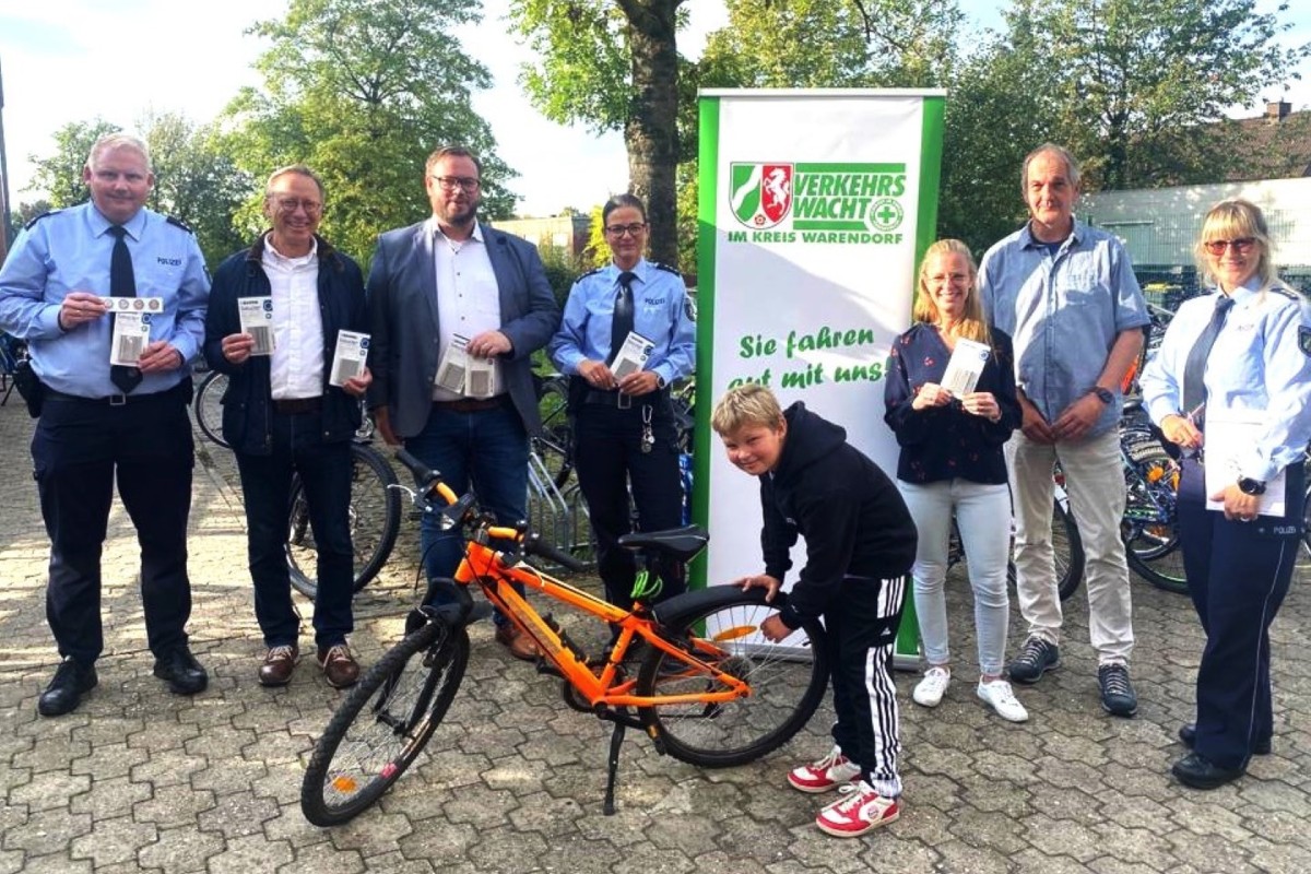 Reflektoren Fahrrad Verkehrswacht,