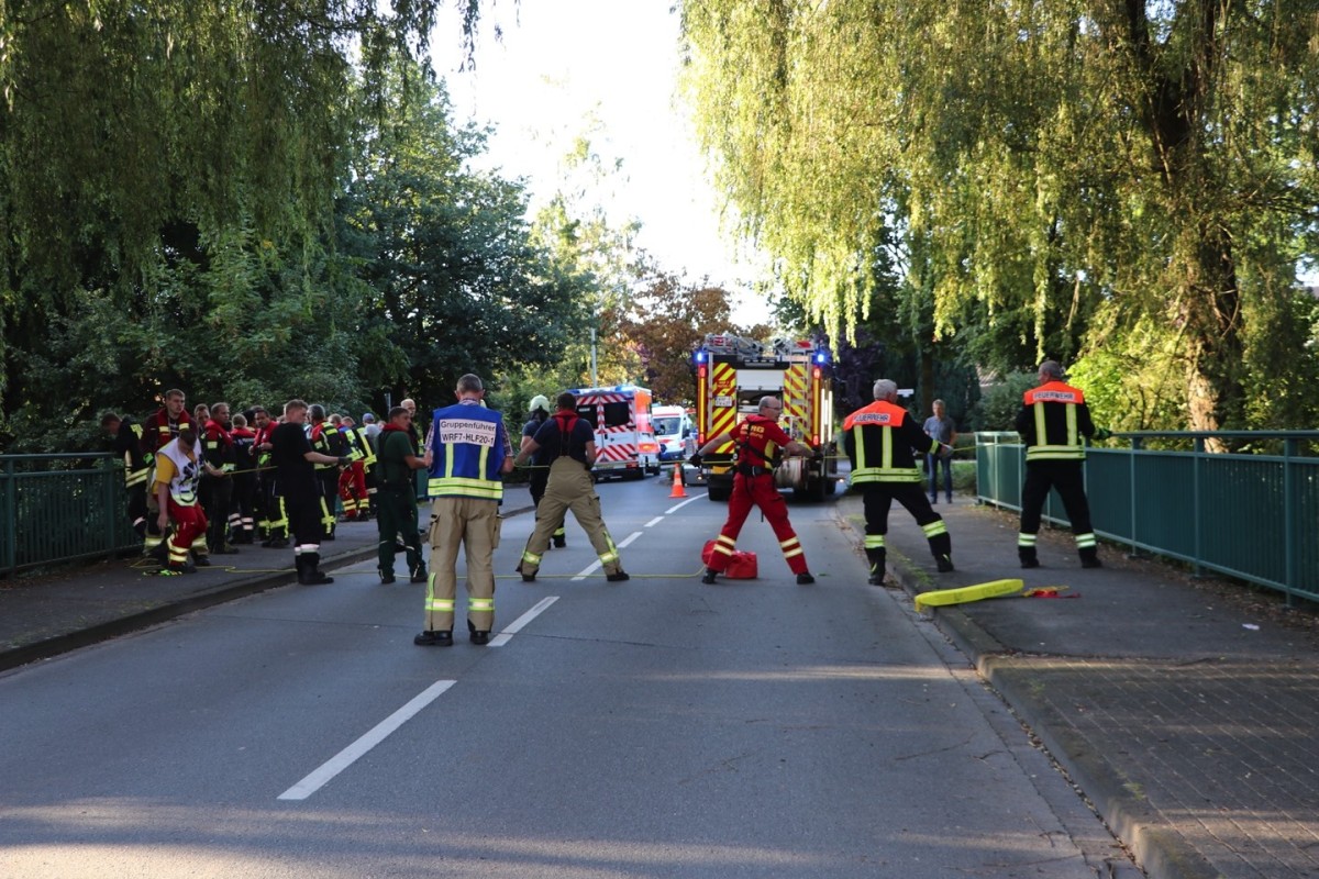 Rettungsaktion abgebrochen Kreis Warendorf Feuerwehr,