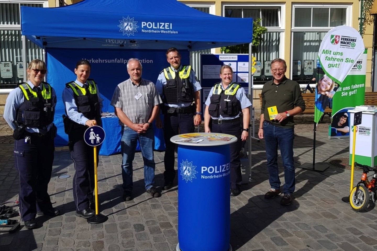 Rücksicht im Blick,Polizei,Warntag,Kontrollen,Maßnahmen,Kreis Warendorf,Verkehrswacht,