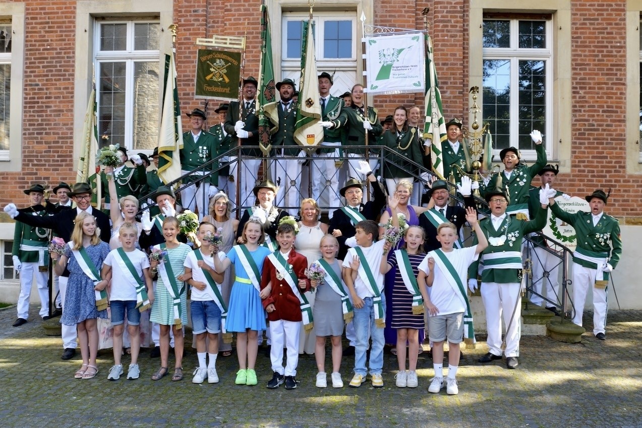 Schützenfest,Freckenhorst,Bürgerschützenverein Freckenhorst,Jörg Kahlert,Schützenkönig,