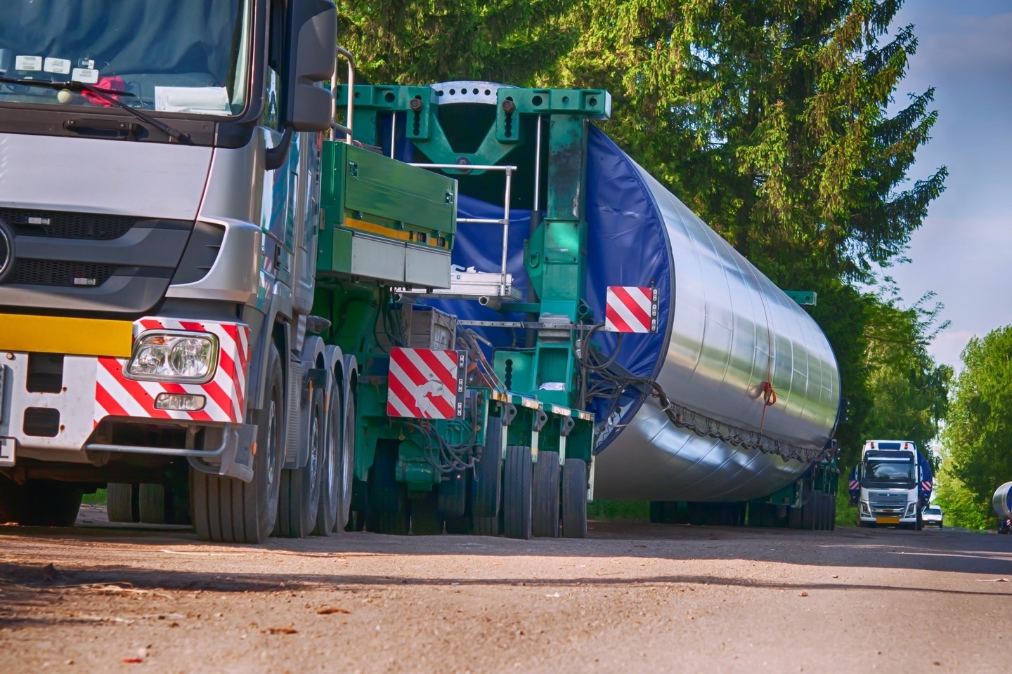 Schwerlasttransport,Windpark,Radweg,gesperrt,Everswinkel