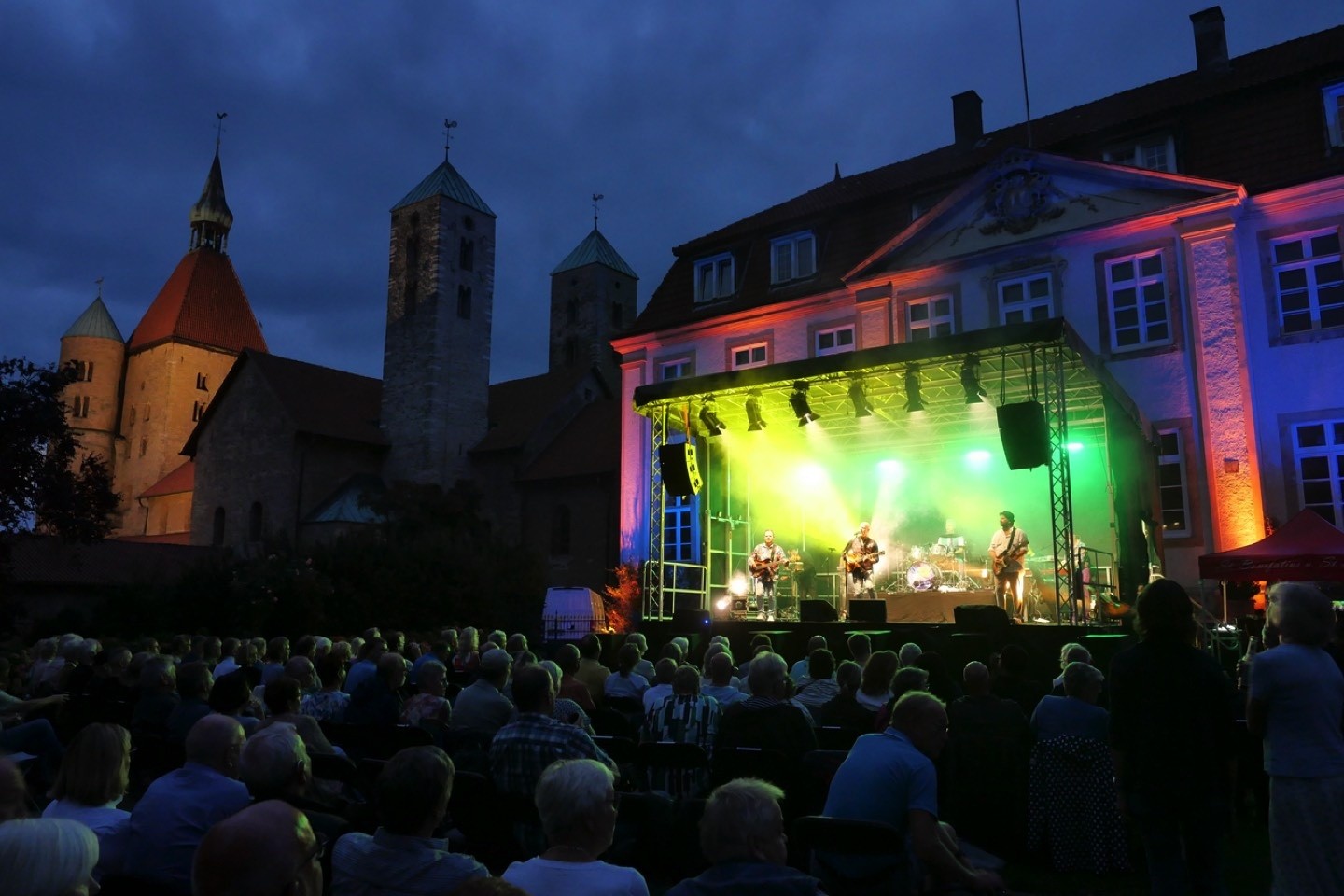 Dire Straits,Sommerkonzert,Freckenhorst,Schlossgarten,Warendorf,Picknick,