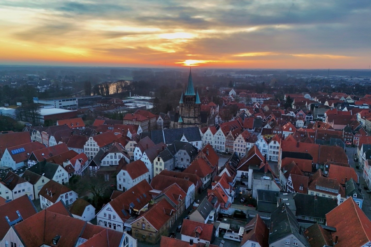 Sonnenaufgang,Sonnschein,Sonntag,Warendorf,Wochenende