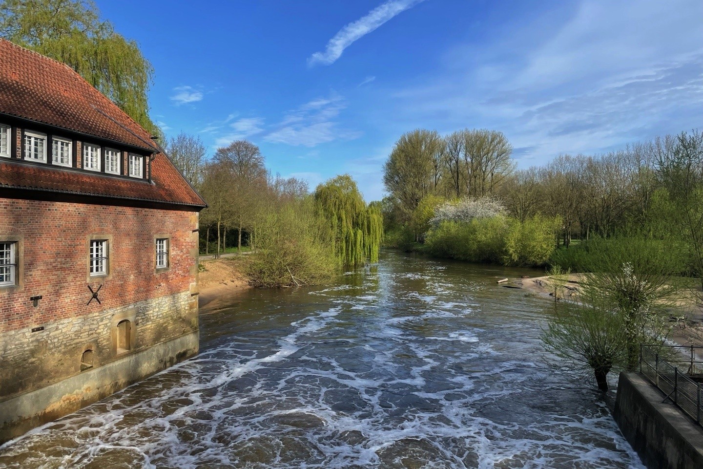 Sonntagsspaziergang,Stadt Telgte,Telgte,Wasser,Ems,