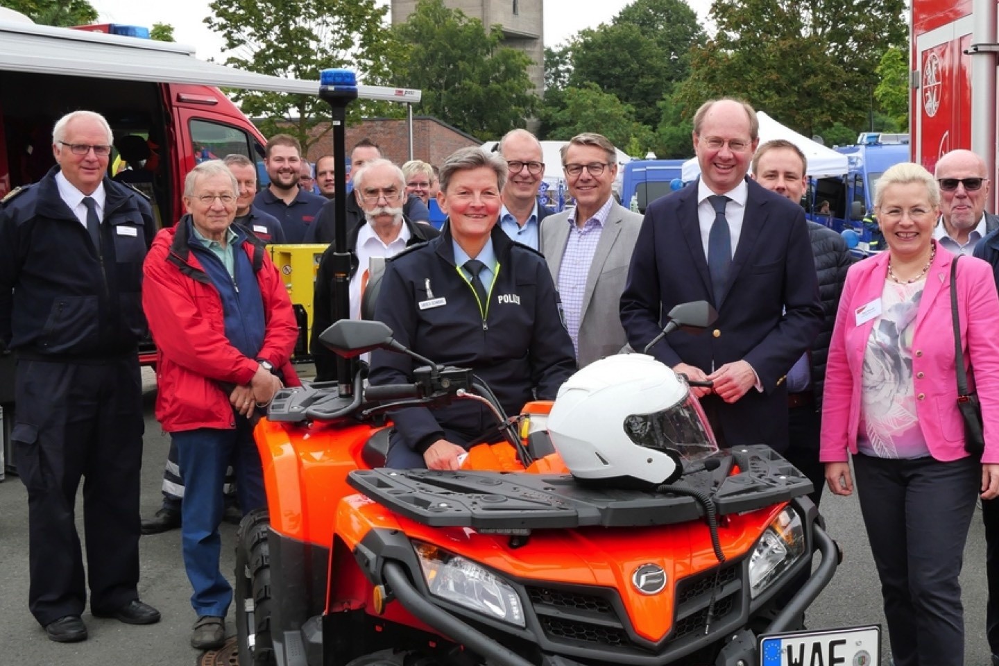 Tag der Sicherheit,Kreis Warendorf,DRK,Feuerwehr,Warendorf,Dr. Olaf Gericke,Kreishaus,Polizei,THW,