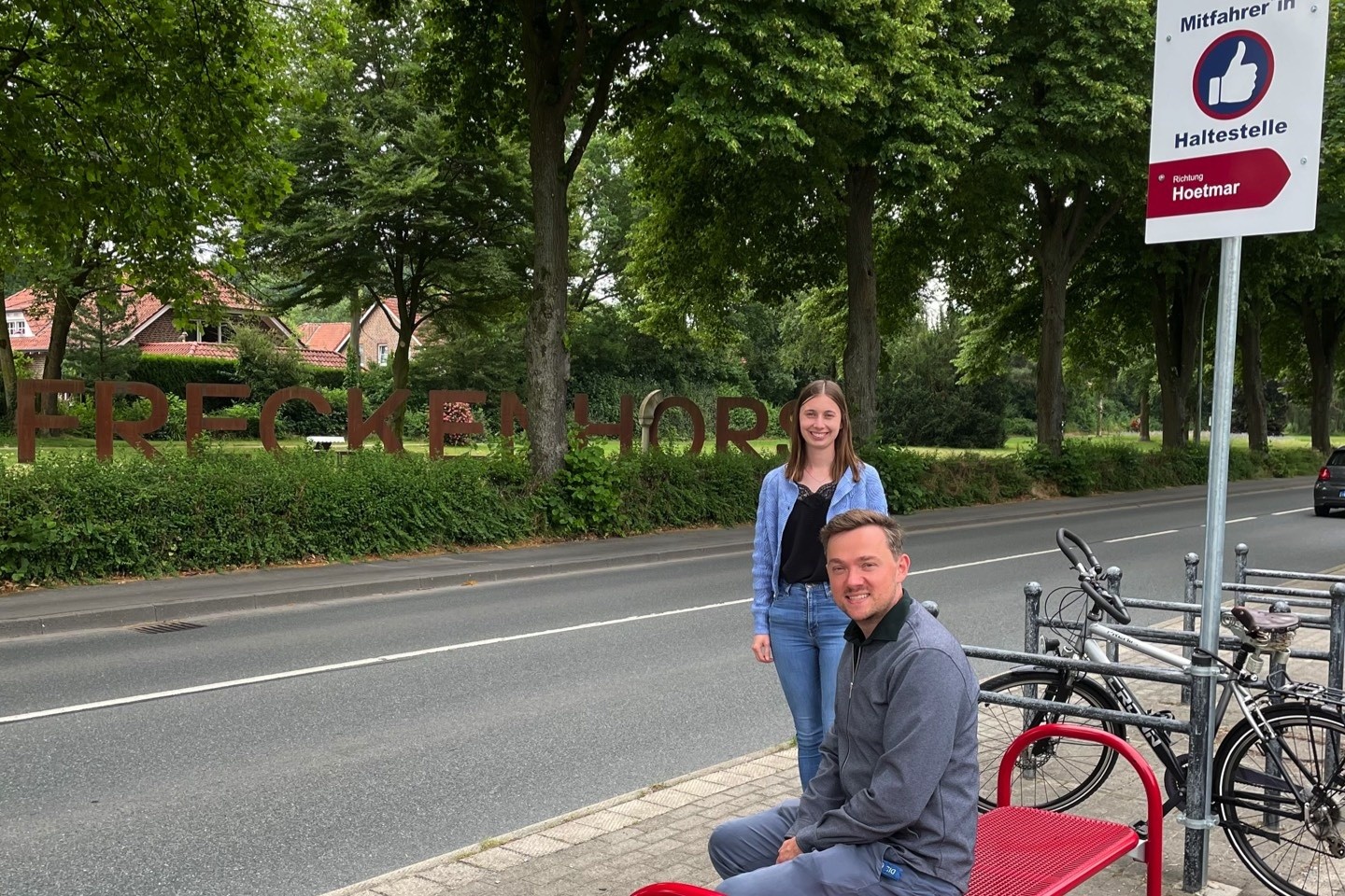 Mitfahrhaltestelle,Nahverkehr,Warendorf,Bürgermeister,Peter Horstmann,