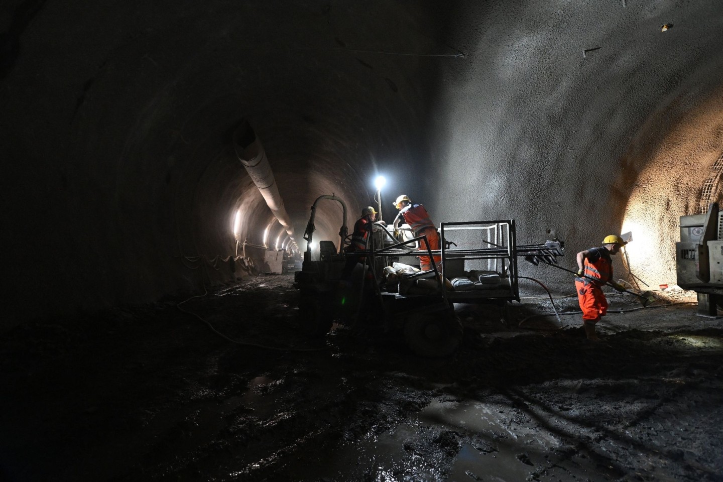 Auf der Baustelle des Brennerbasistunnels ist es zu einem tödlcihen Unfall gekommen.