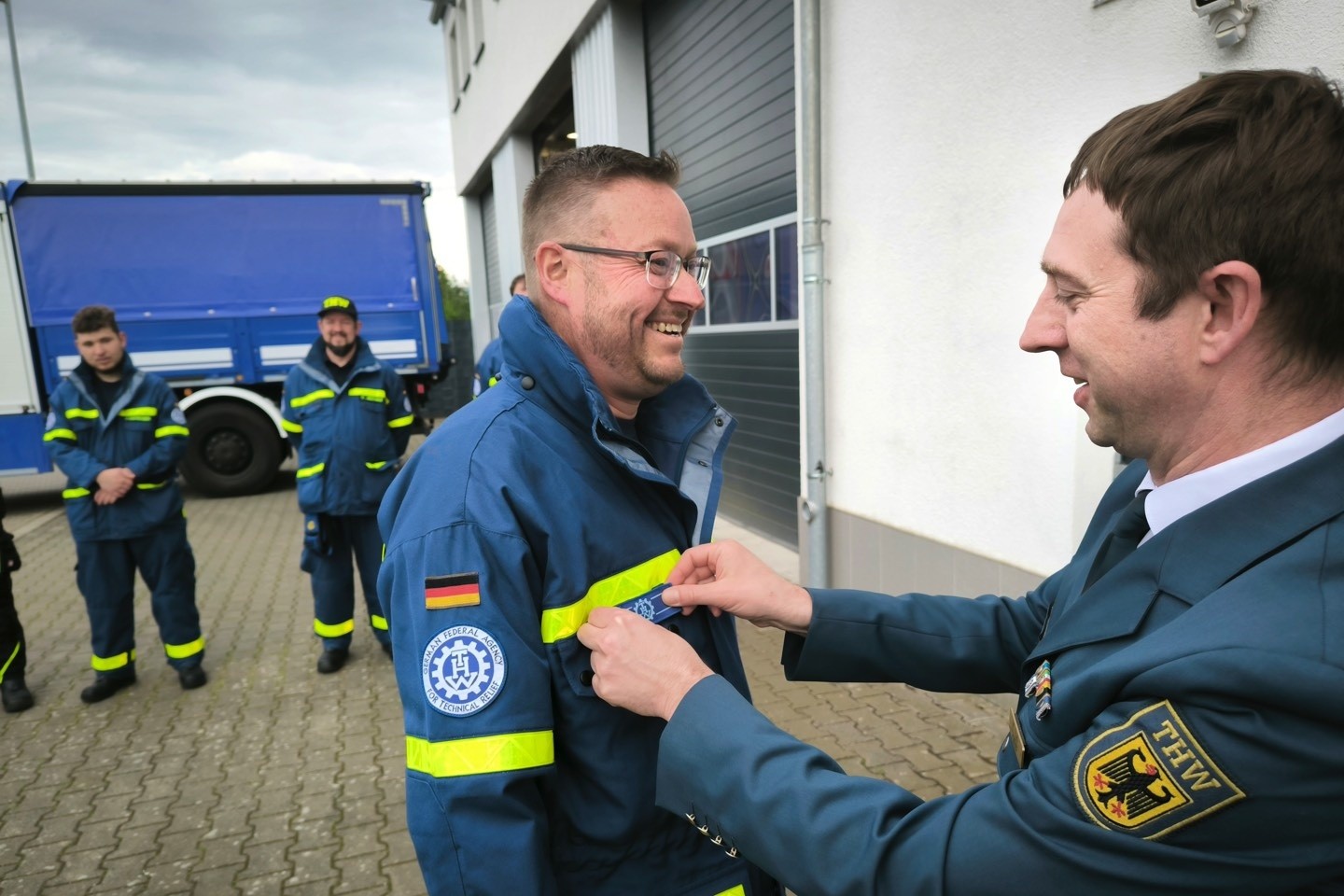 THW Warendorf,Technischeshilfswerk,Einsatzkräfte,Verstärkung,Mario Raab,