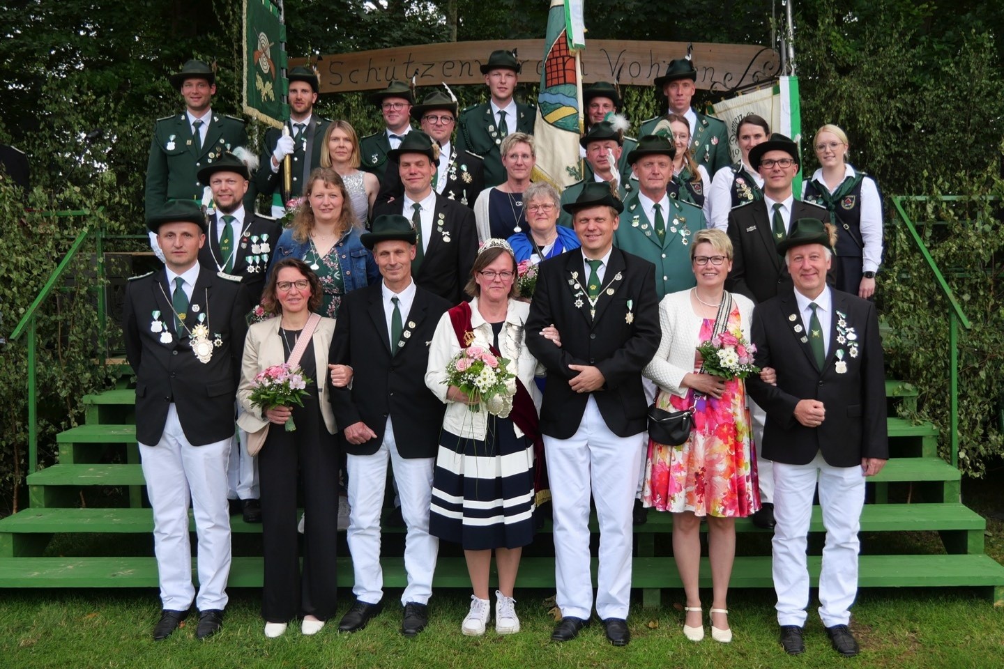 Vohren, Warendorf,Schützenfest,Christiane Zellerröhr,Schützenkönigin,