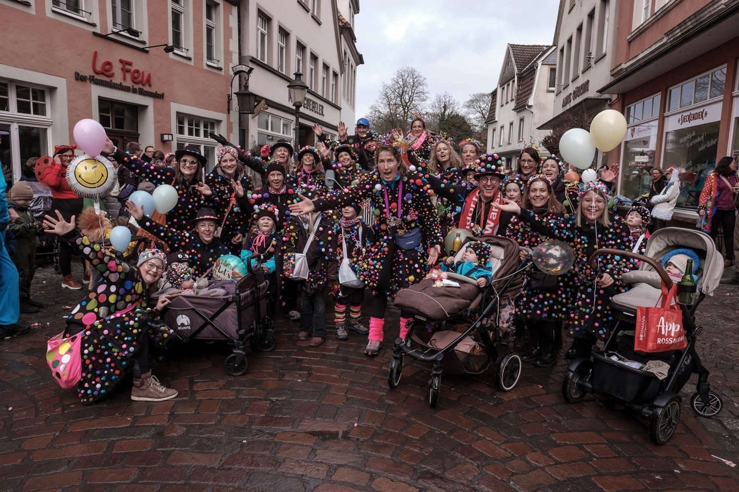 Annemarie,Karneval,Karnevalsumzug,Narren,Prinz Olli.,Rosenmontag,Stadt Warendorf,Warendorf