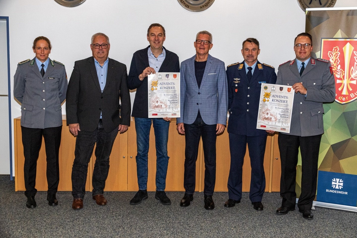 Weihnachtliches Konzer,Luftwaffenmusikkorps Münster,Marienkirche,Lions-Club,Warendorf,Pastor Leffers,