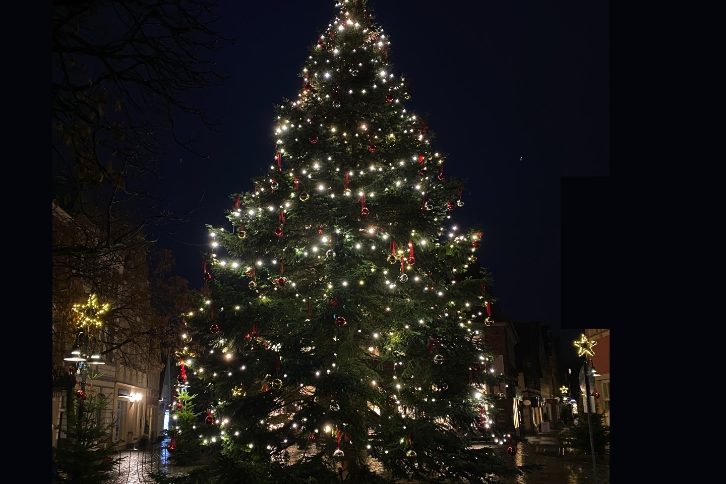 Stadt Telgte,Weihnachtsbaum,Suche,Wolfgang Pieper,Marktplatz,